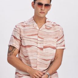 COLOR HUNT Men Comfort Opaque Printed Casual Shirt-image-57
