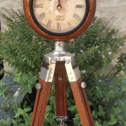 Analog Brown Clock-3