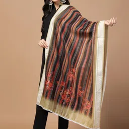 Kaizen TEXO FAB Ethnic Motifs Printed Dupatta image 3