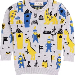Simply Boys Printed Pullover-image-82