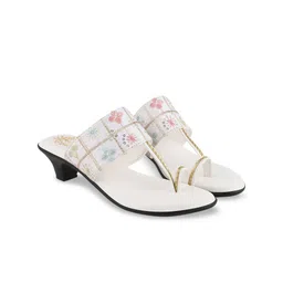 Stylestry Women Printed Round Toe Block Sandals-picture-14