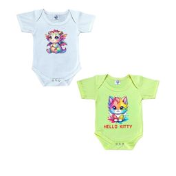 Cute Pals Kids-Unisex Multicoloured Cotton Rompers-image-85