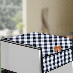 The Furnishing Tree White Plastic Refrigerator Cover-picture-29