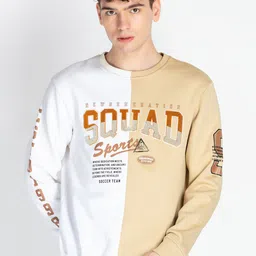 Status Quo Men Colourblocked Sweatshirt-image-36