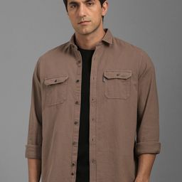 Louis Philippe Jeans Men Slim Fit Opaque Casual Shirt-image-67