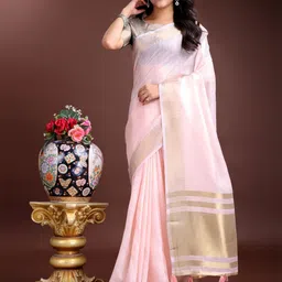 LeeliPeeri Designer Woven Design Zari Saree-image-36
