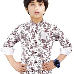 MADE IN THE SHADE Boys Floral Opaque Casual Shirt-image-52