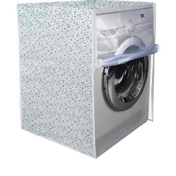 The Furnishing Tree Waterproof and Dustproof PVC Washing Machine Cover Front Loading Compatible for-image-35