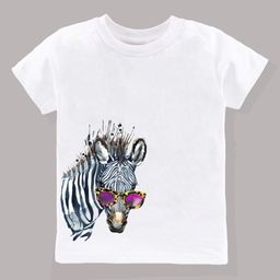 KAVEE Boys Printed Pure Cotton Bio Finish Pockets T-shirt-image-46