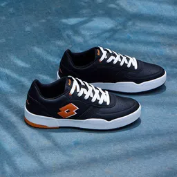 Lotto Hoop Star Citta Men Colourblocked Contrast Sole Sneakers-image-89