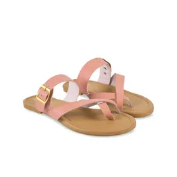 Stylestry Women Open Toe Flats with Bows-10