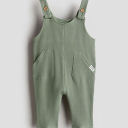 H&M Waffled Cotton Dungarees-picture-47