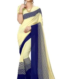 KANOODA Daily Ethnic Motifs Printed Pure Georgette Saree-picture-35