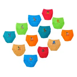 MRB Infants Pack Of 12 Printed Mid-Rise Basic Briefs 61MRBPRAJAJETTY-image-107