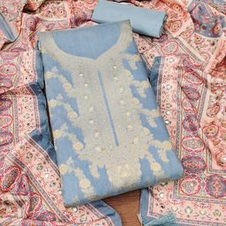 SHADOW & SAINING Semi-Stitched Dress Material-picture-17