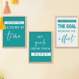 Motivational Wall Art With Frame Home Decor Wall Painting For Living Room Office Bedroom-image-17