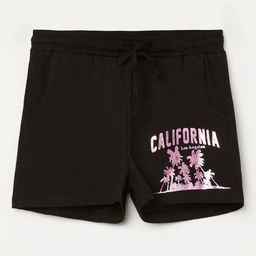 Fame Forever by Lifestyle Girls Printed Regular Fit Cotton Shorts-picture-46