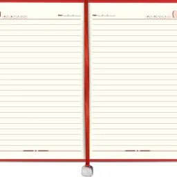 abstract collection Executive A5 Diary Notebook with Pen Holder A5 Notebook Single Rule 200 Pages image 3