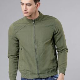 Men Solid Casual Jacket-image-43
