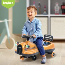 Magic Swing Car for Kids Twister Push Rider Toy for Baby car with Lights/Music Rideons & Wagons Non Battery Operated Ride On-4