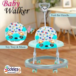 Musical Activity Walker With Parent Rod-7