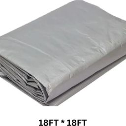 125 GSM 18FT * 18FT Tarpaulin Tent Tent-For Truck body, Car, Bike, Grain Covers Tent - For Camping, Construction Sites, Transportation Covers, Temporary Shelters-image-84