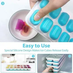 shree grb Multicolor Silicone Ice Cube Tray image 4