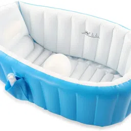 Baby Bath Tub Inflatable ,HOPz Portable Infant Swimming Pool Kids travel Shower-image-27