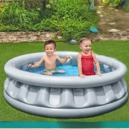 Large Metallic Spaceship - Inflatable Pool with free pump Inflatable Swimming Pool-image-60