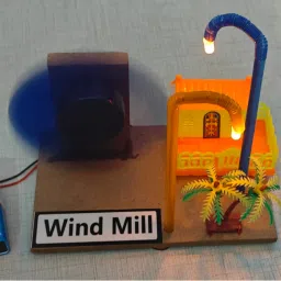 esptronics Wind Mill for Kids Science Project Working Model for School Student Experiment image 4
