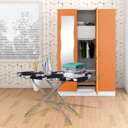 swingish wooden Self Standing (Color May Vary, Multi-Color) Ironing Board image 5
