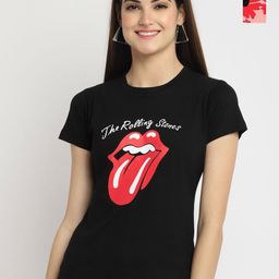 Dreambe Women Typography Printed T-shirt-picture-8