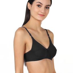samvar Women Cotton Black,Blue Non Padded Non-Wired Lingerie Bra Sport wear Gym Crop Tank Top-picture-16