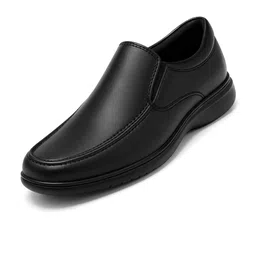 KRAASA Men Leather Formal Slip-Ons-image-75