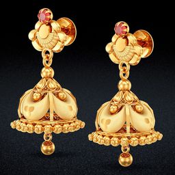 Joyalukkas Women 22KT Yellow Gold Earrings 2.19 Gm-image-55
