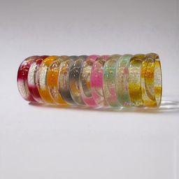 PRIYA KANGAN Sunshine Metal Bangles For Women, Fancy Plain Shining Metal Bangles, Plain Metal Casual Wear Bangles-14