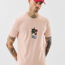 Snitch Men Slim Fit Graphic Embroidered Cotton T-shirt-picture-5