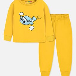 YK X Trampoline Unisex Kids Printed Night suit-image-70