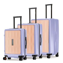Nasher Miles Zanzibar Set Of 3 Hard-SidedTrolley Bags-96