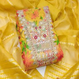 SHIJILA Unstitched Dress Material-image-67