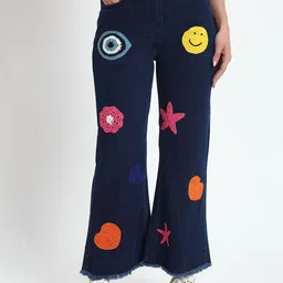Sugercandy Women Mid-Rise Flared Jeans-image-93