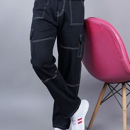 Moda Rapido Men Classic Tapered Fit Mid-Rise Stretchable Jeans-picture-42