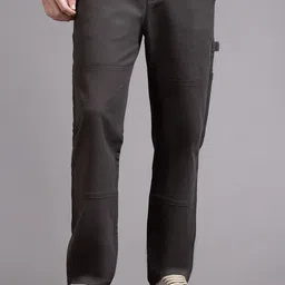 British Club Men Solid Smart Mid-Rise Chinos Trousers-picture-33