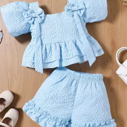 LULU & SKY Girls Top with Shorts-picture-25