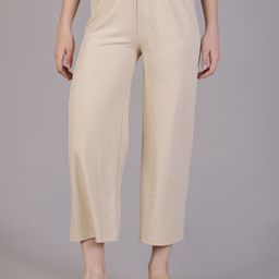 V-Mart Women Ribbed Regular Fit High-Rsie Trousers-picture-19