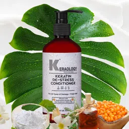 Keraology Keratin De-Stress Conditioner - 300ml-45