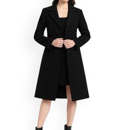 BAESD Women Single-Breasted Notched Collar Long Sleeves Wool Coats-picture-28
