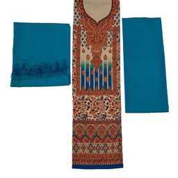 SPRHA Printed Organza Unstitched Dress Material-image-51
