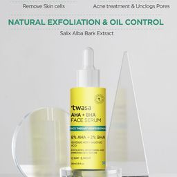 Twasa AHA BHA Face Serum- 30 ml image 2