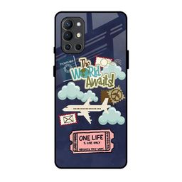 QRIOH Typography Printed OnePlus 9R Back Case Mobile Accessories-picture-44